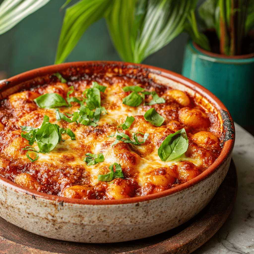 Tomato Gnocchi Bake