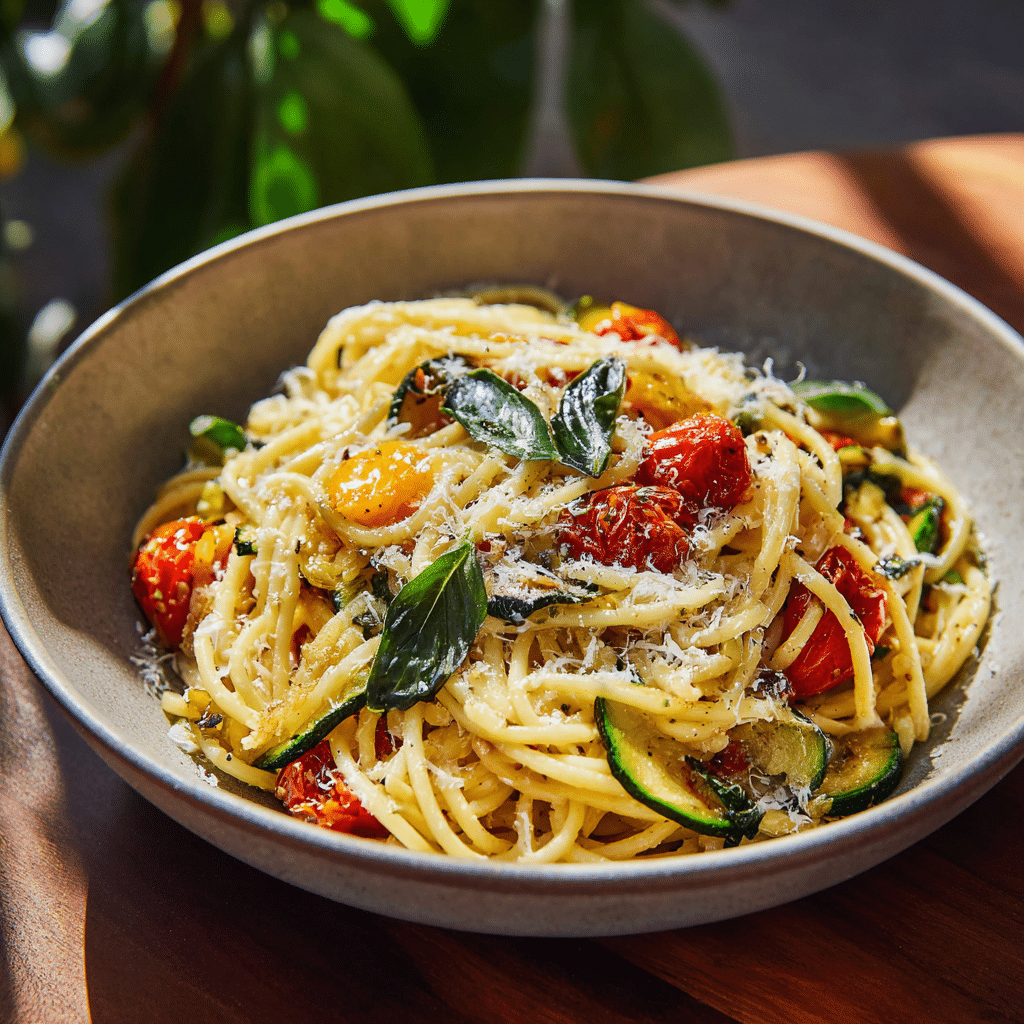 Tomato Zucchini Pasta