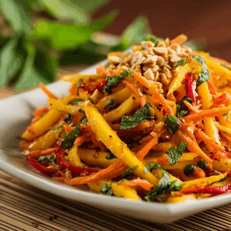 Sweet & Spicy Thai Mango Salad