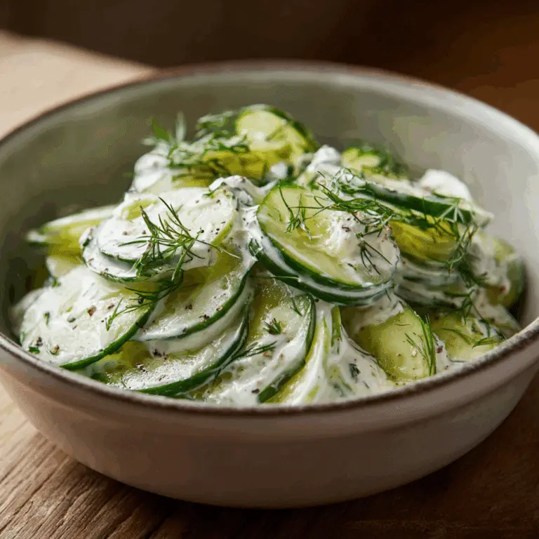 Polish Cucumber Salad