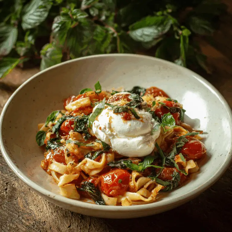 Cremige Burrata-Pasta