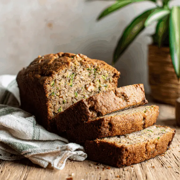 Classic Zucchini Walnut Bread