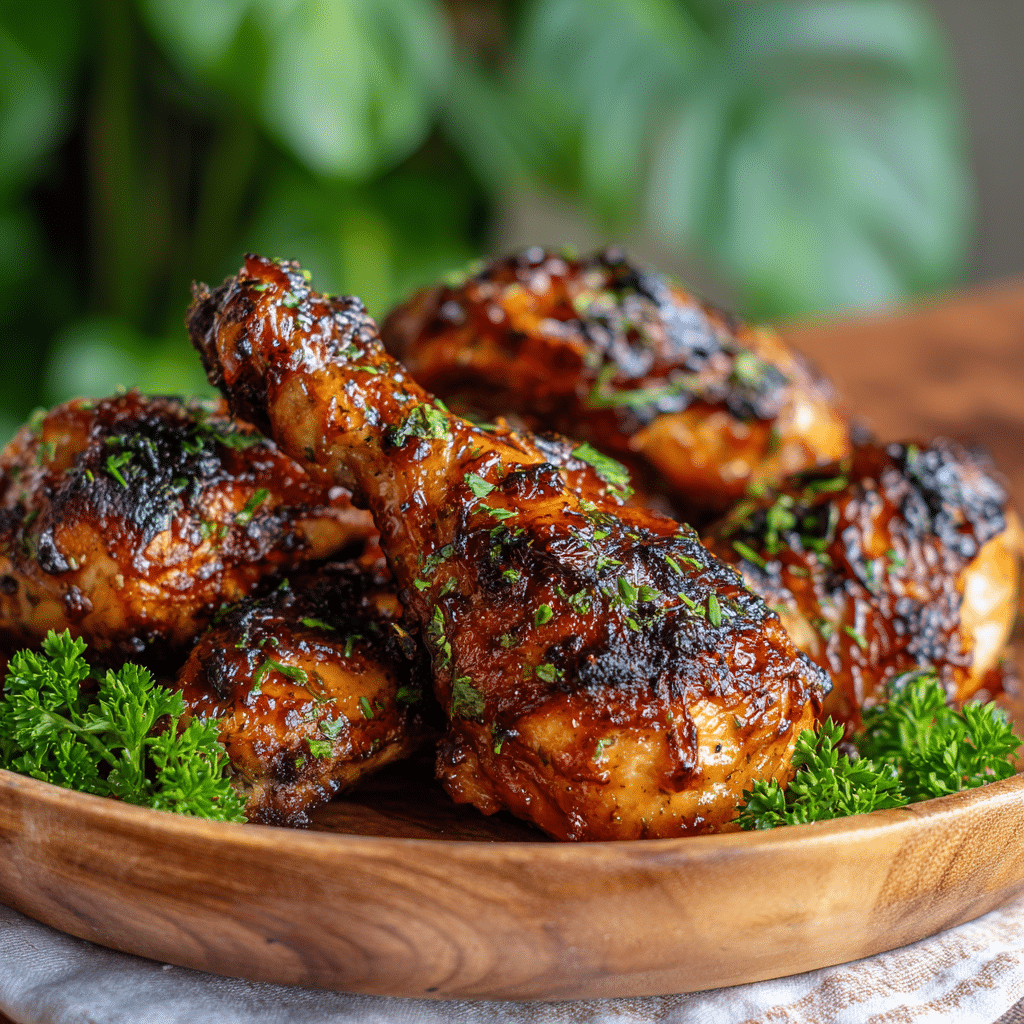 Air Fryer BBQ Chicken Drumsticks