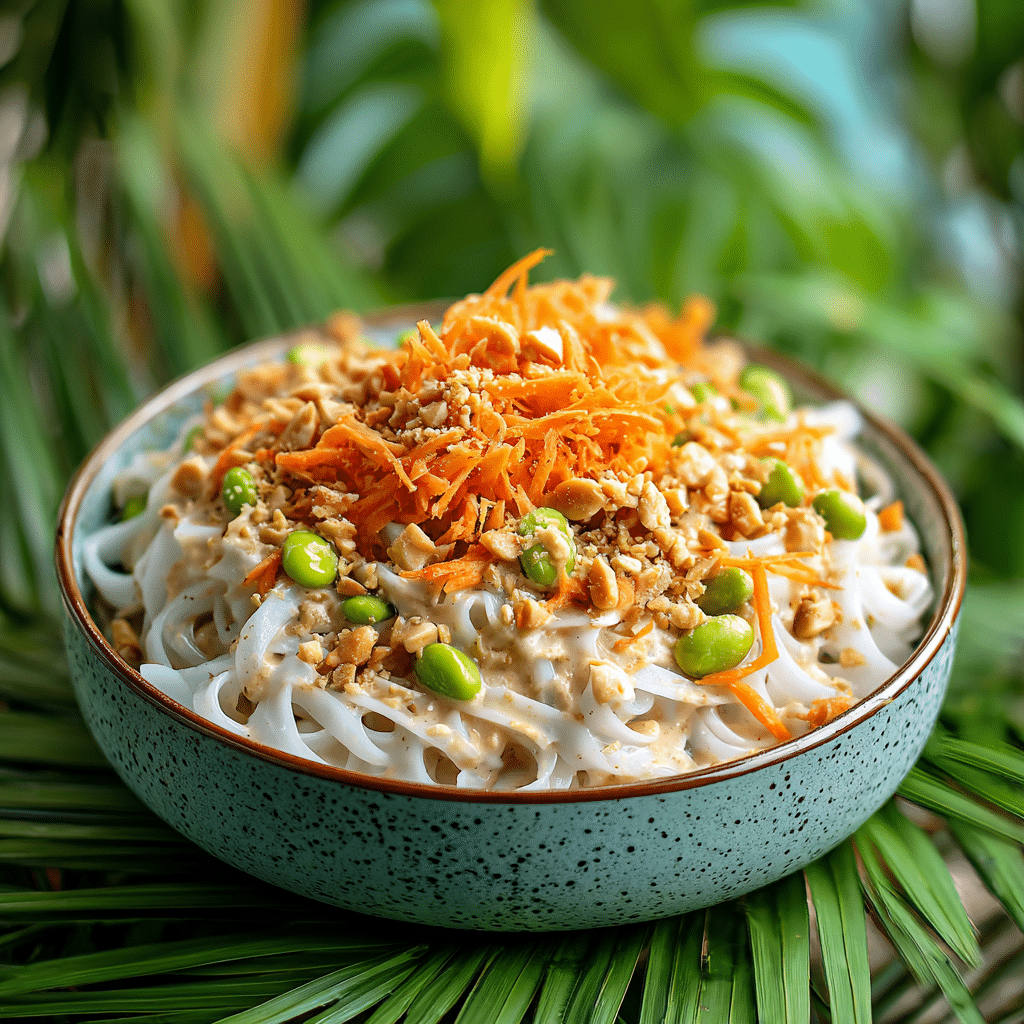 Thai Peanut Noodle Bowl