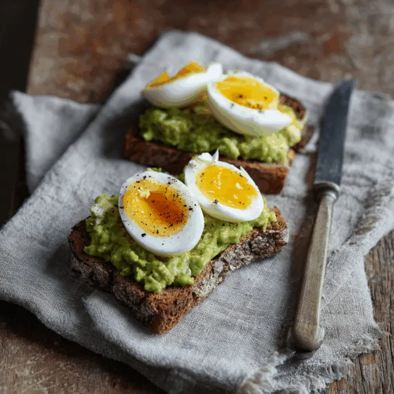 Avocado Toast with Boiled Egg Recipe