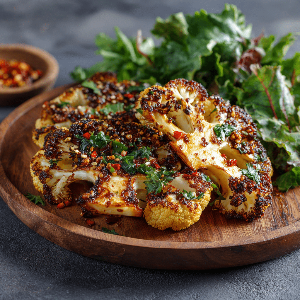 Spicy Grilled Cauliflower Steaks