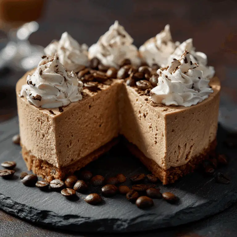 Espresso Mocha Fudge Ice Cream Cake