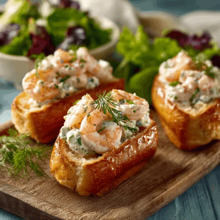Shrimp Rolls with New England‑Style Dressing