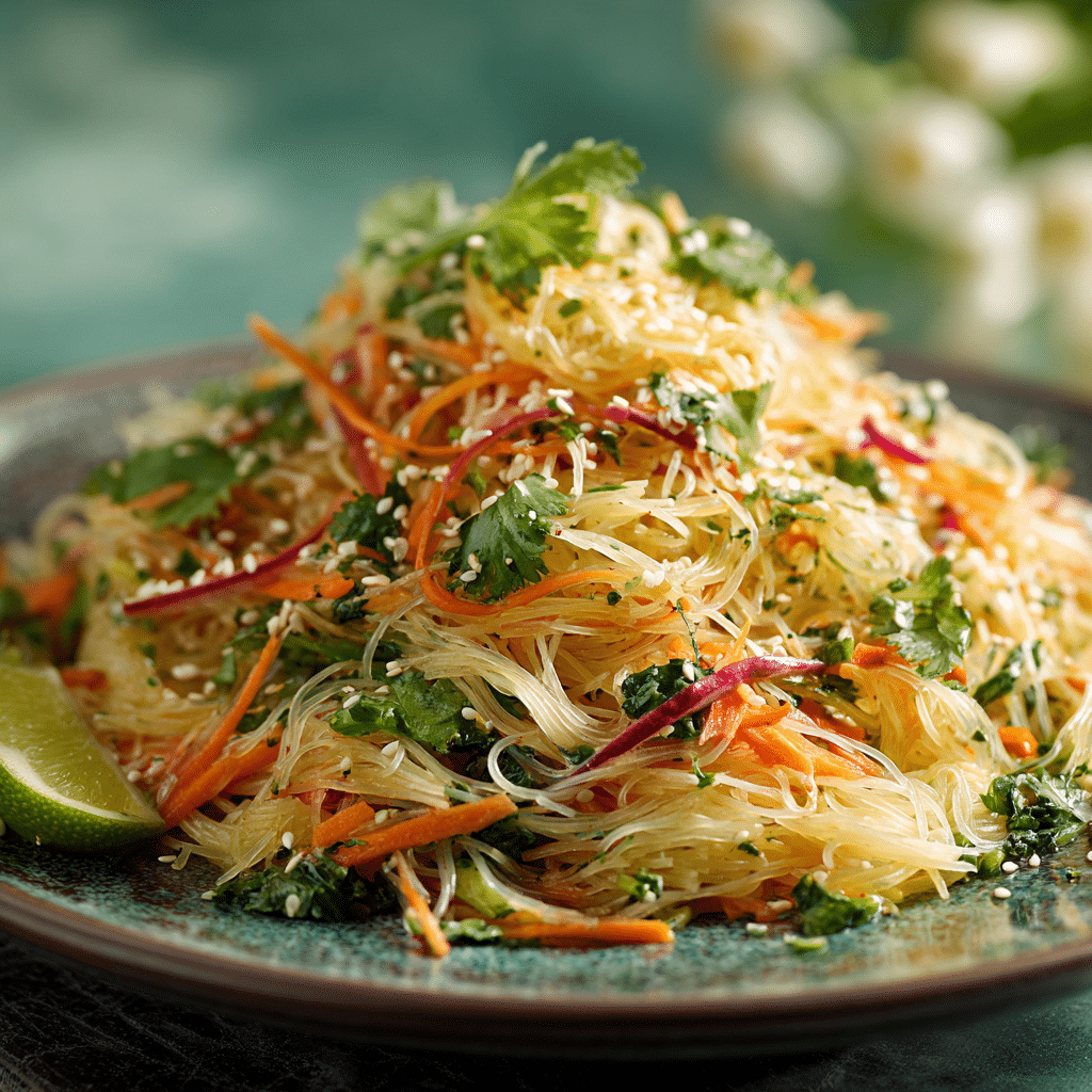 Cold Thai Vermicelli Salad