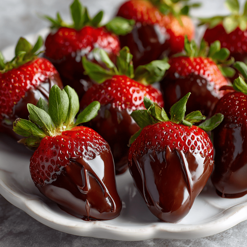 Chocolate Covered Strawberry Bites