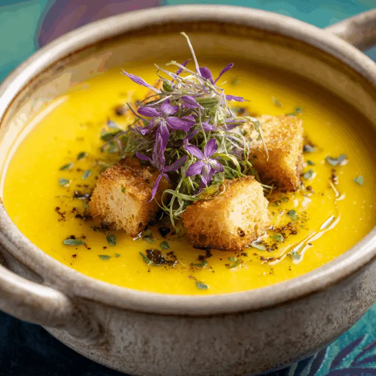 Cold Yellow Tomato Gazpacho