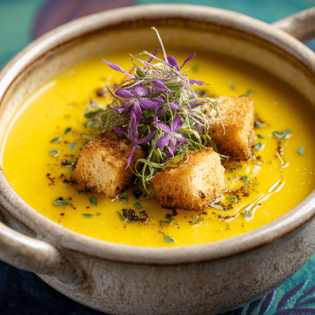 Cold Yellow Tomato Gazpacho