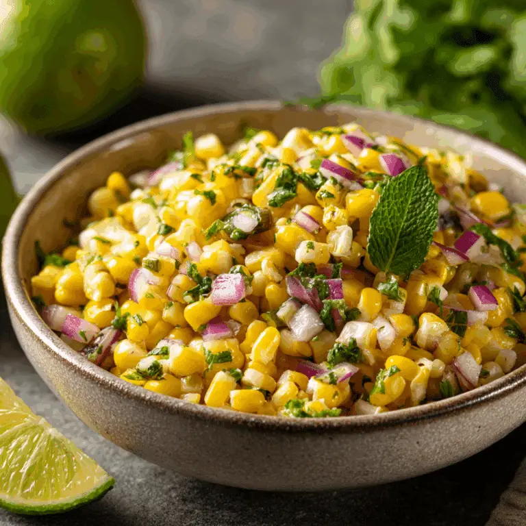 Bright and Zesty Corn Salad Recipe