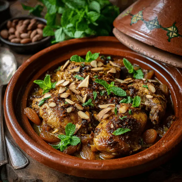 Moroccan Chicken Tagine (One-Pot)