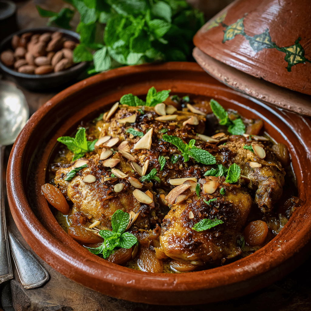 Moroccan Chicken Tagine (One-Pot)