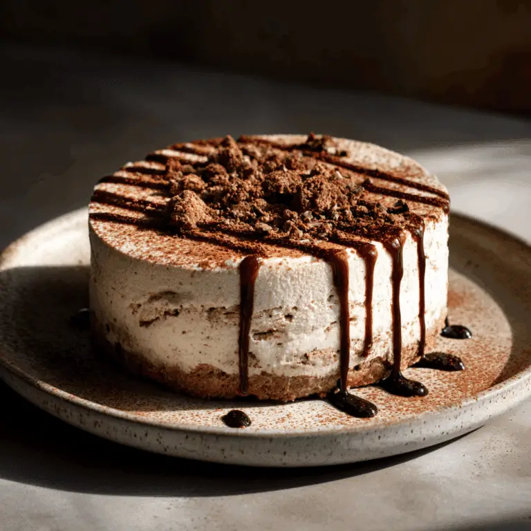 Coffee Espresso Ice Cream Cake
