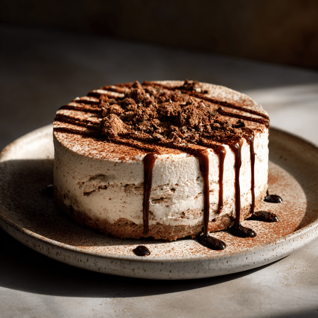 Coffee Espresso Ice Cream Cake