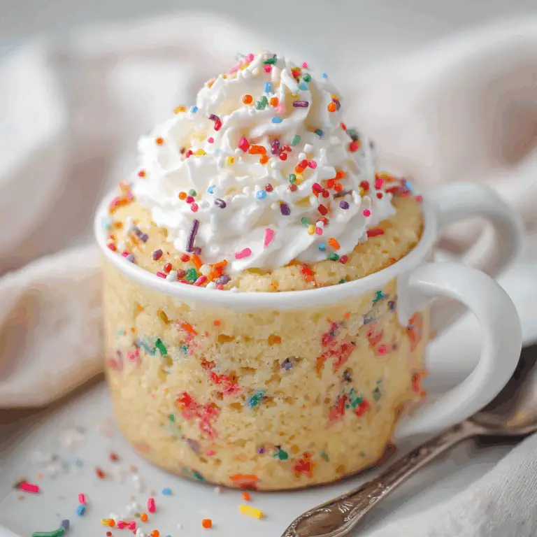 Funfetti Mug Cake