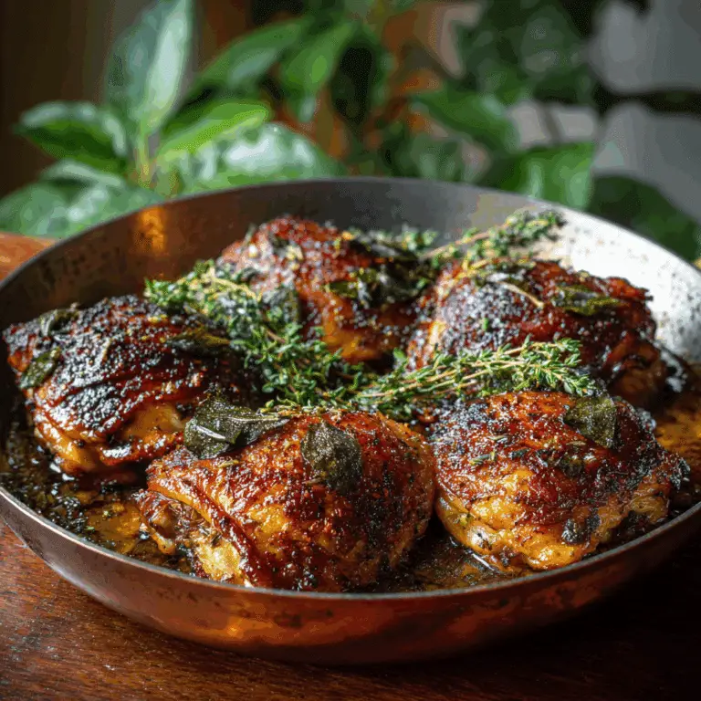 Quick & Easy 30‑Min Oven Baked Chicken Thighs
