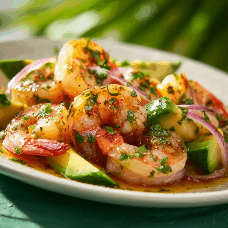 Ceviche‑Style Shrimp with Citrus