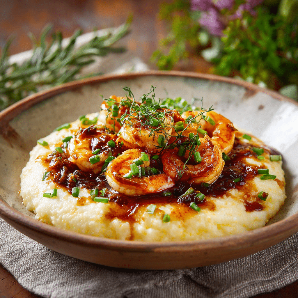 BBQ Shrimp and Grits