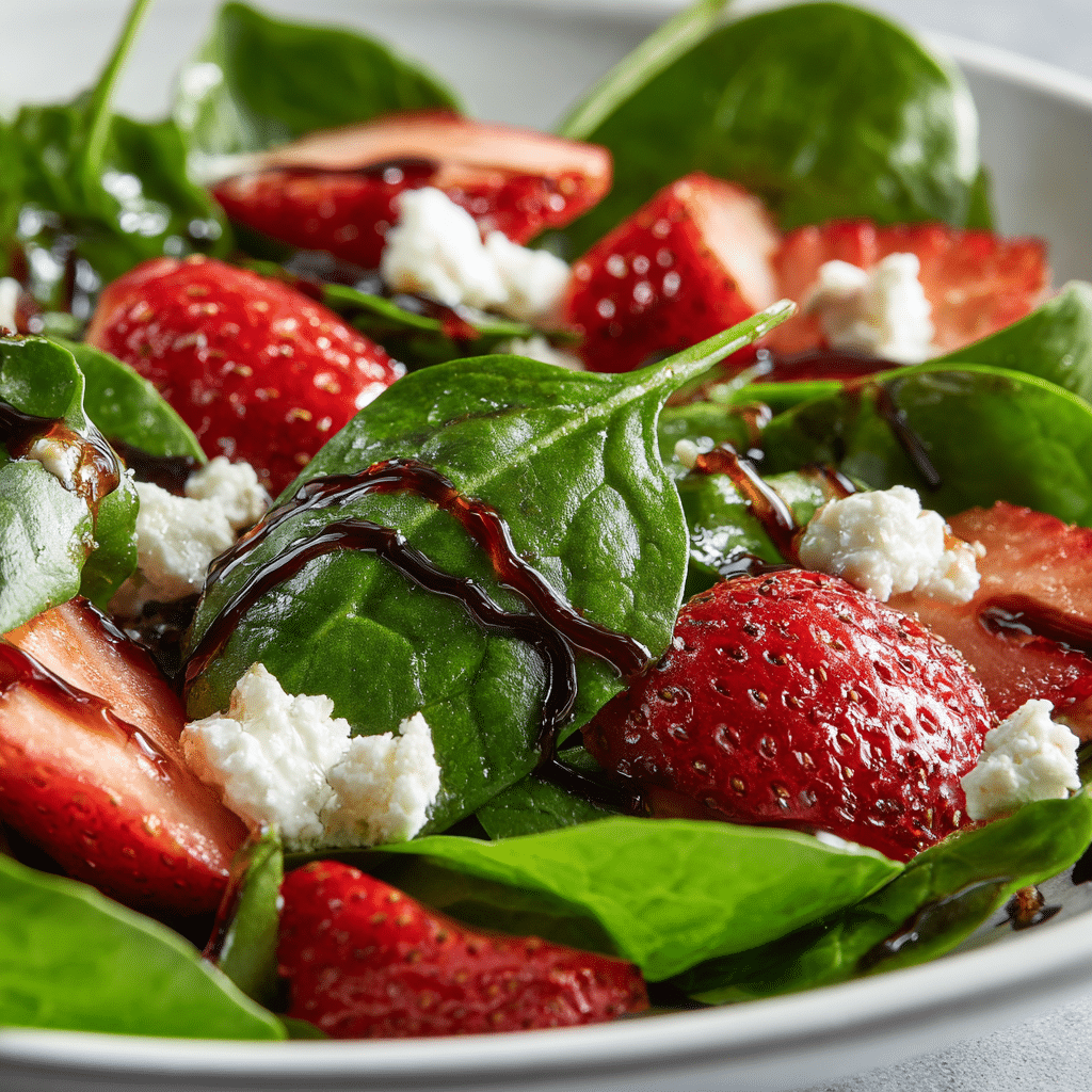 Strawberry & Spinach Summer Salad