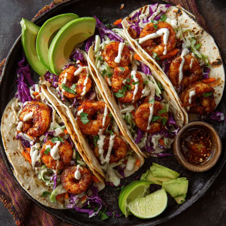 Spicy Grilled Shrimp Tacos