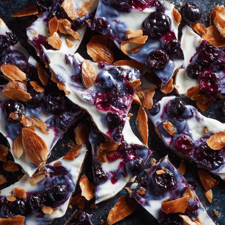 Blueberry Yogurt Bark