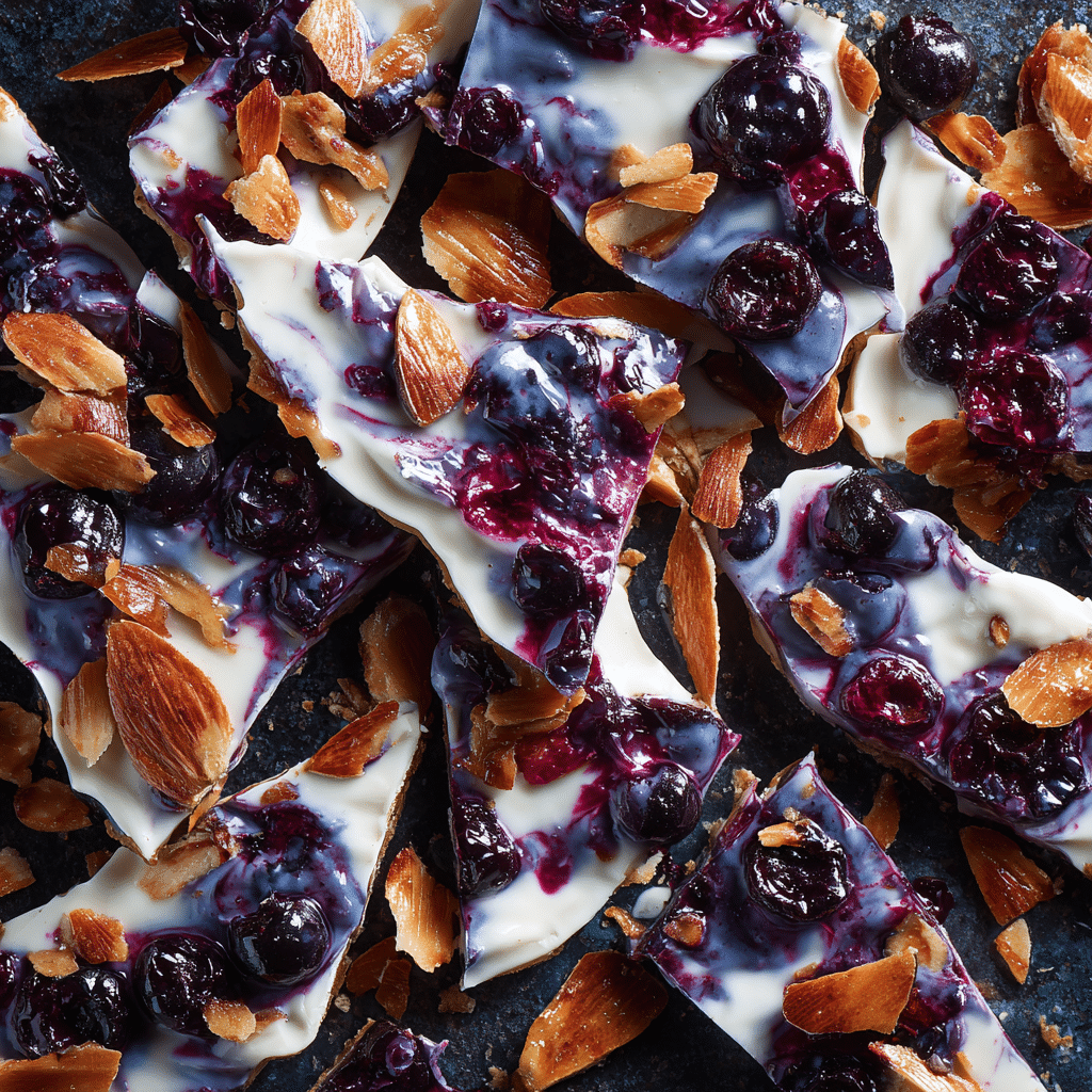 Blueberry Yogurt Bark