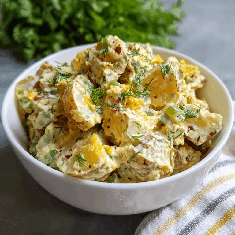 Classic Creamy Potato Salad Recipe