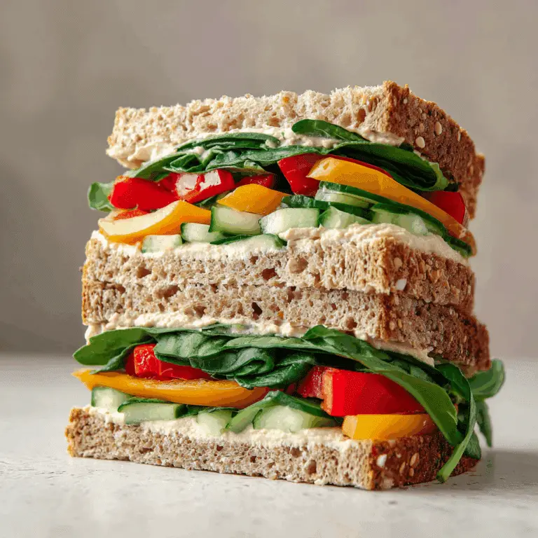 Hummus Veggie Sandwich