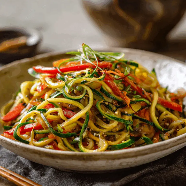 Zucchini Noodle Stir-Fry