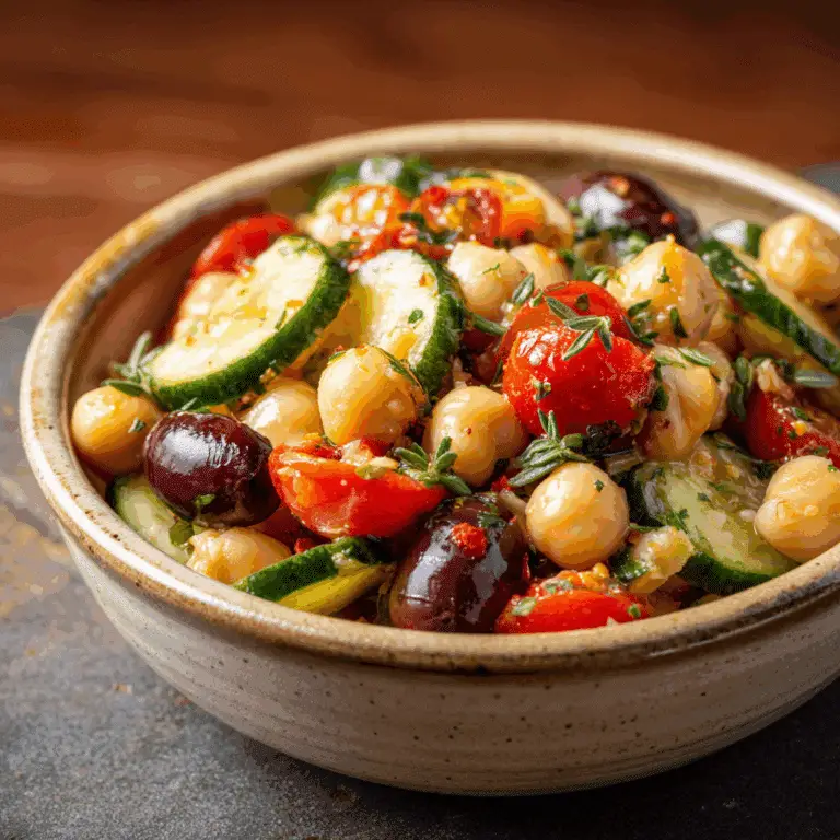 Mediterranean Chickpea Salad