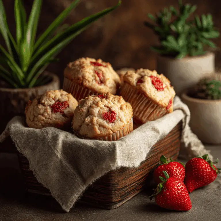 Gluten-Free Strawberry Muffins