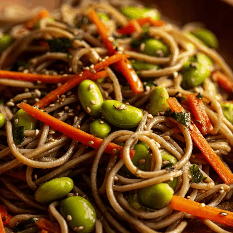 Cold Soba Noodle Bowl