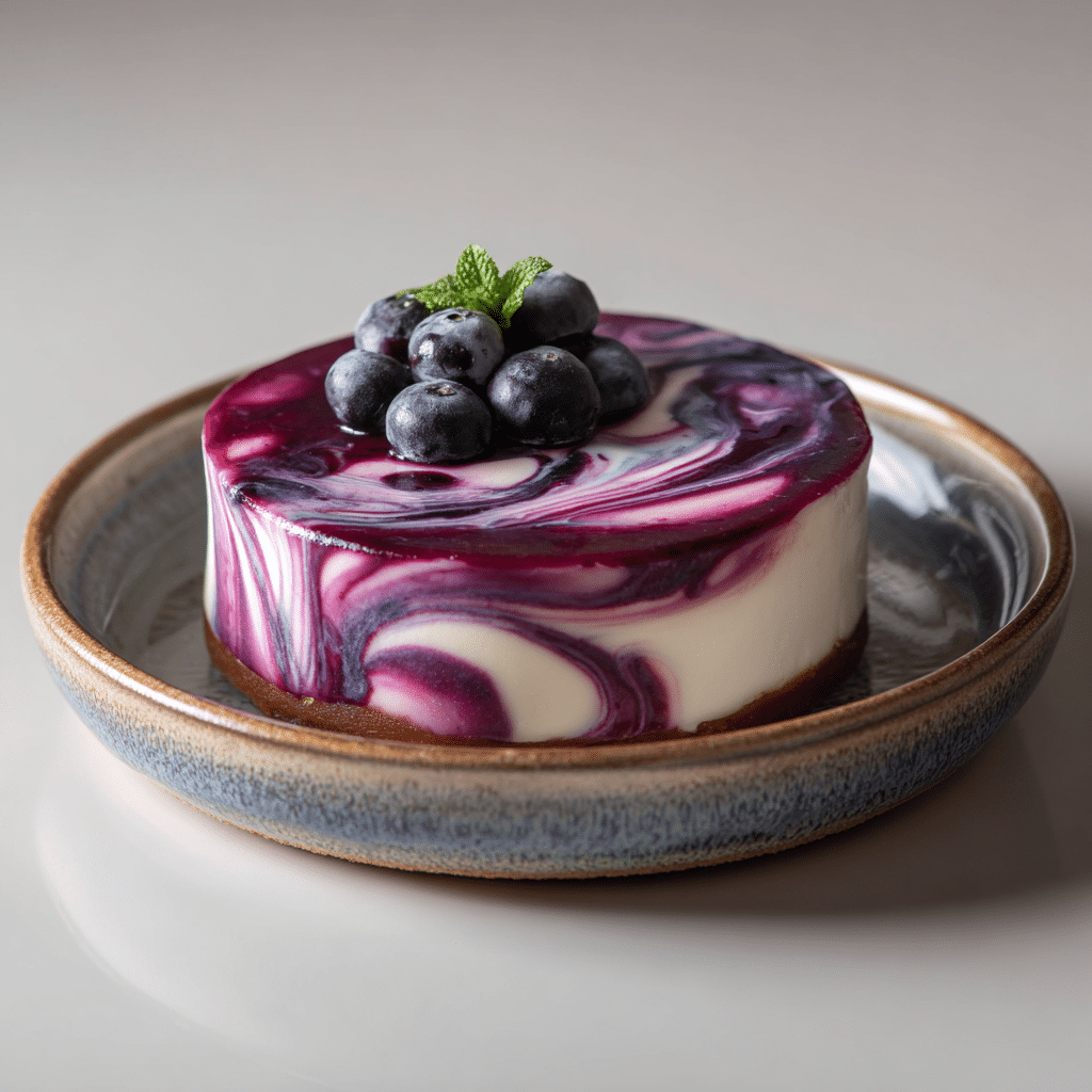 Blueberry Cheesecake Swirl Cake