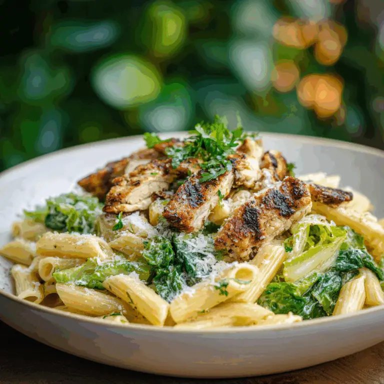 Chicken Caesar Salad Pasta