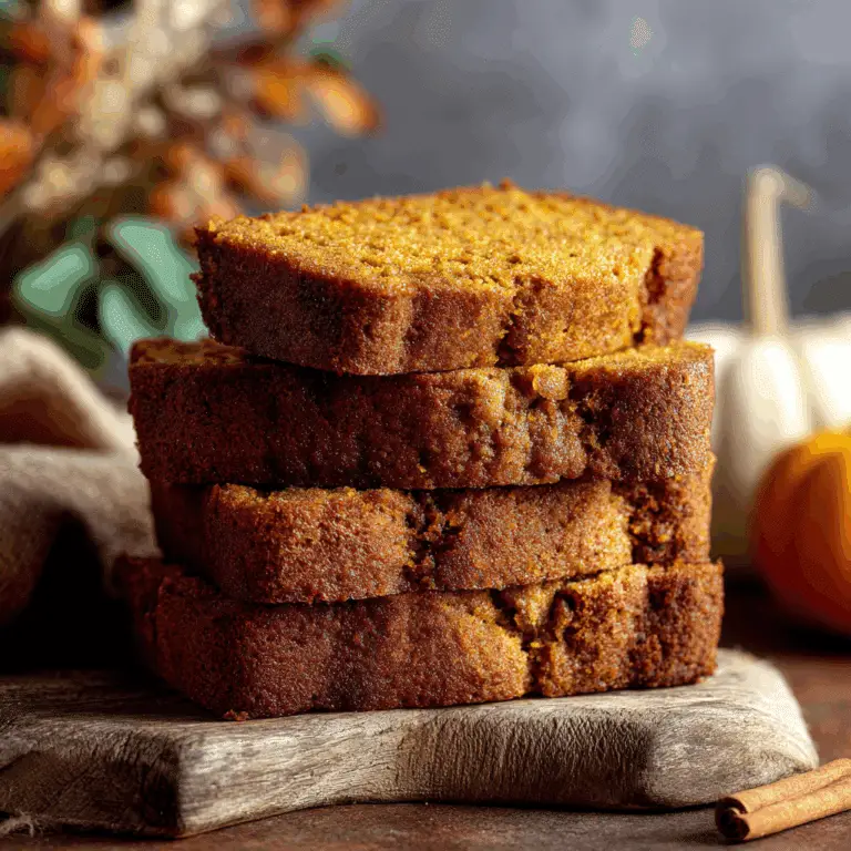 Quick and Easy Gluten Free Pumpkin Bread