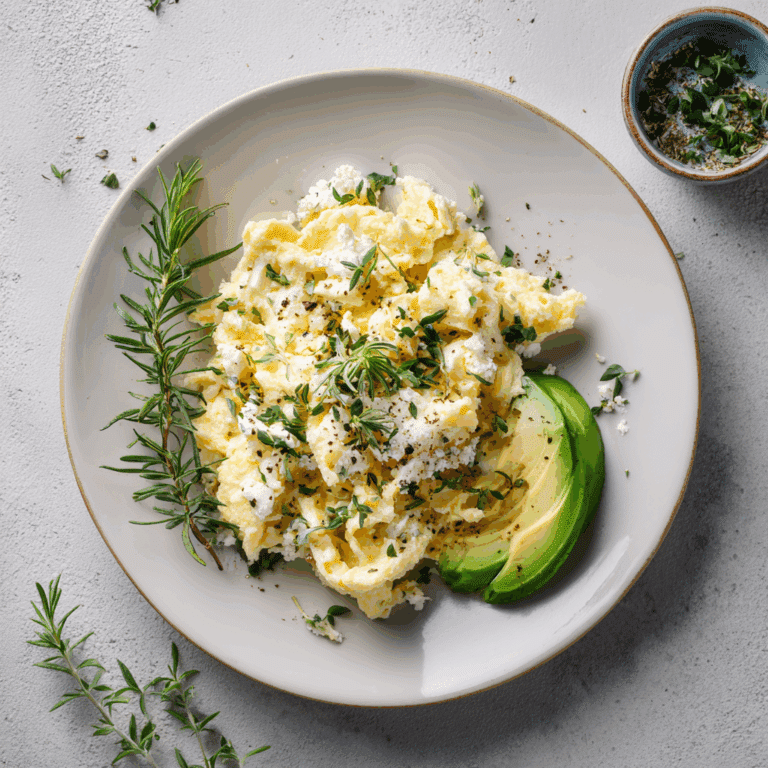 High-Protein Scrambled Eggs