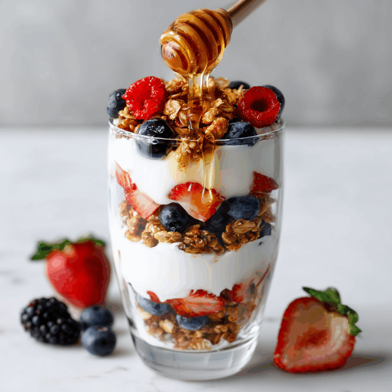 High-Protein Greek Yogurt Parfait