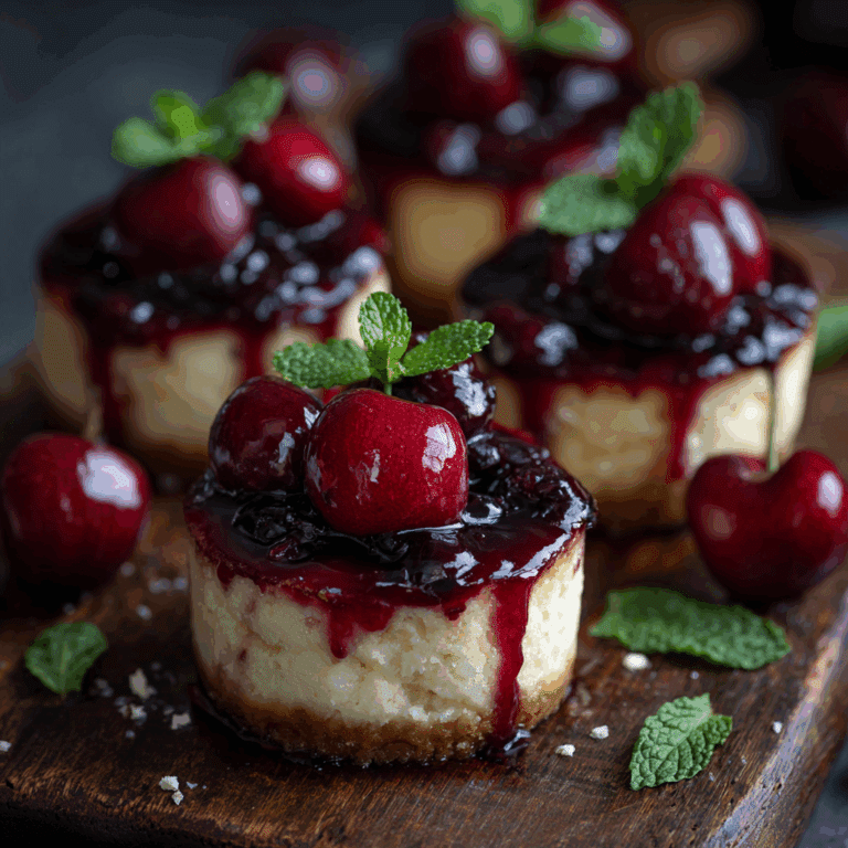 Cherry-Infused Desserts