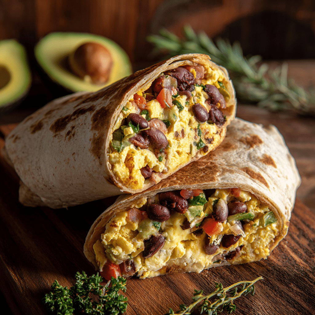 High-Protein Breakfast Burrito