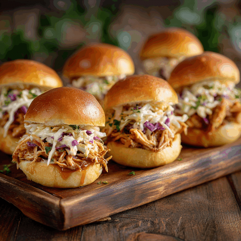 BBQ Chicken Sliders
