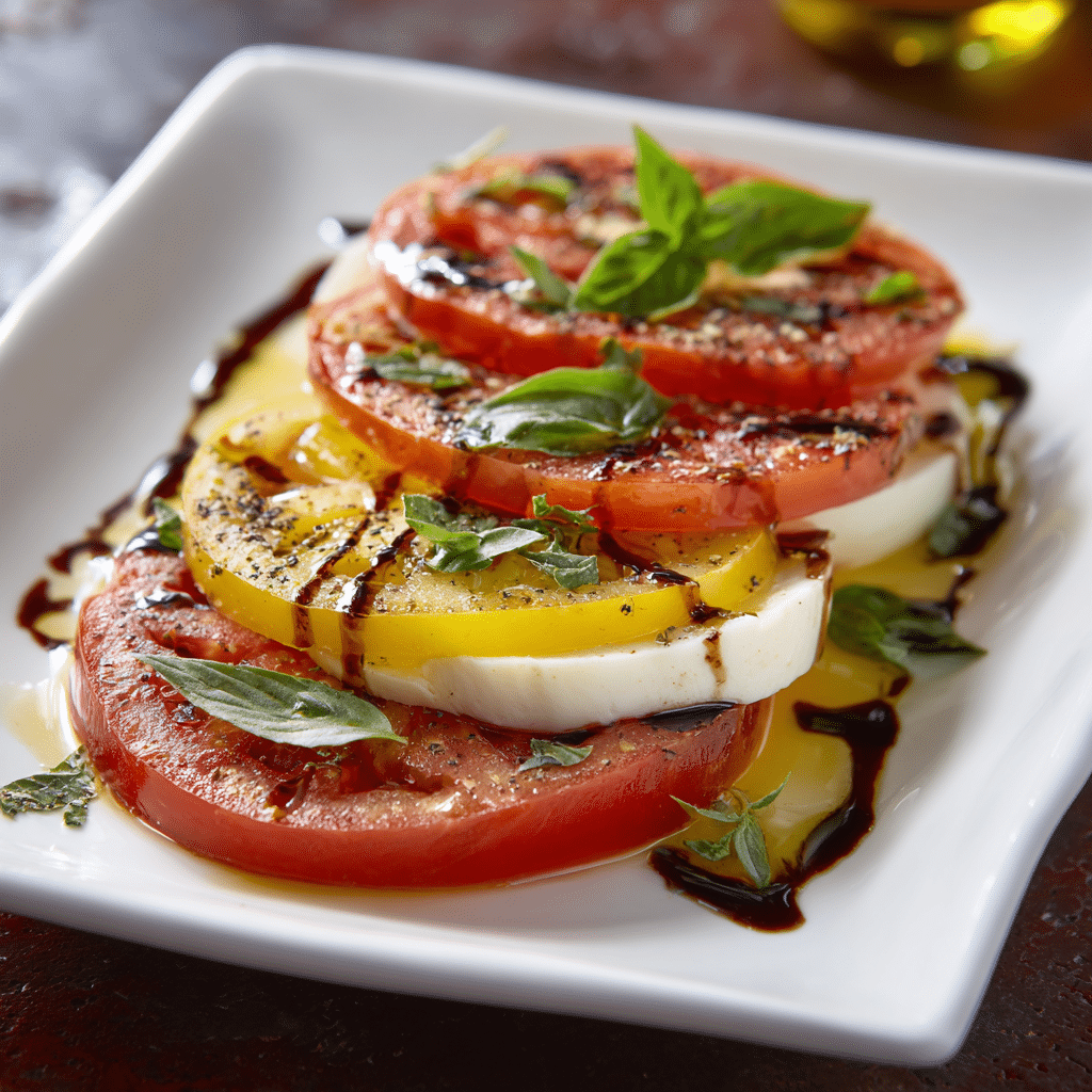 Caprese Salad with Balsamic Glaze