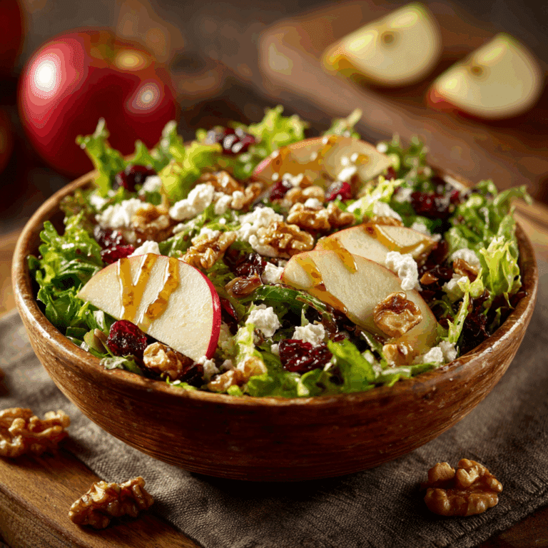 Apple Walnut Salad