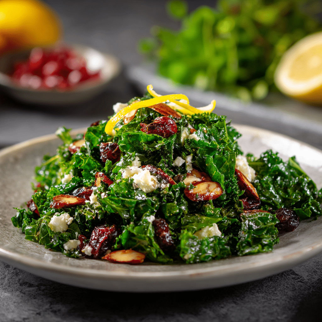 Kale and Cranberry Salad
