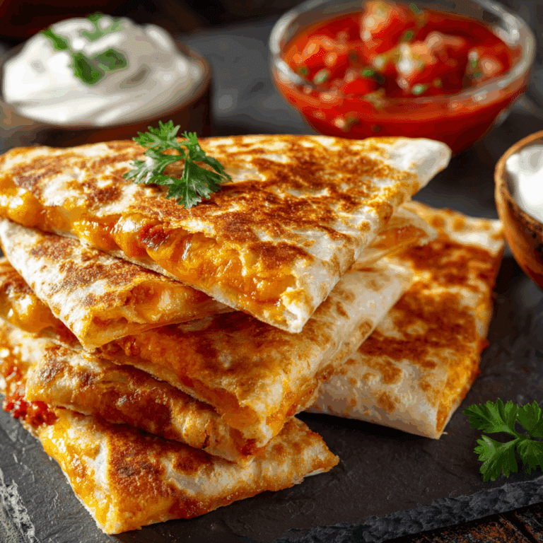 Quesadillas Without Sauces