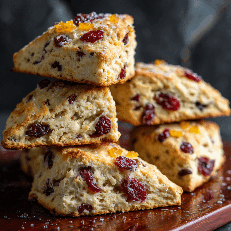 Cranberry Orange Scones