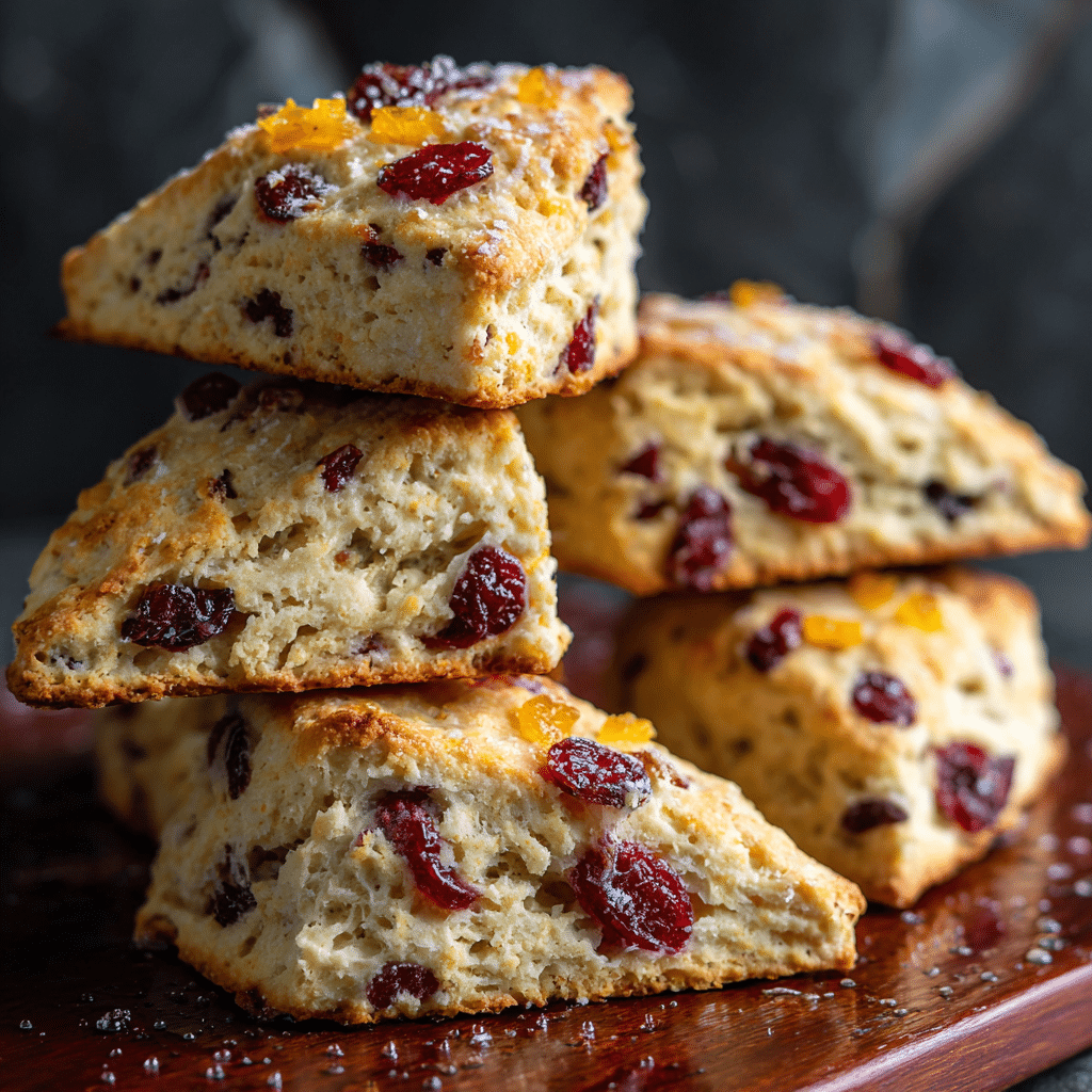Cranberry Orange Scones