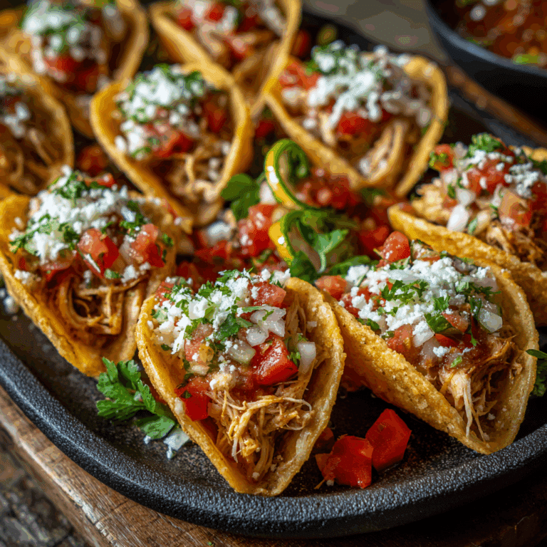 Mini Chicken Tacos